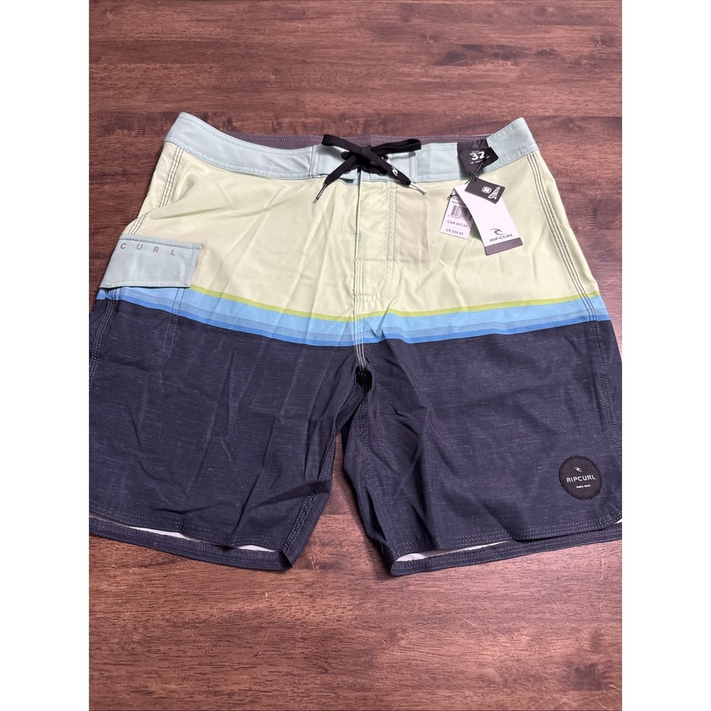 NEW Mens Rip Curl Boardshorts Surf Shorts Mirage Daybreaker Size 32 NWT 18"